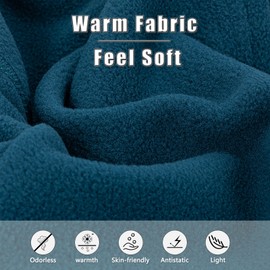 TAGVO Thermal Balaclava, Adjustable Ski Mask for Men and Women, Winter Balaclava, Thickened Extension, Fleece Neck Warmer, Neck Gaiter, Thermal Ski, Motorcycle, Bicycle, Face Hood for Outdoor Sports,