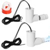 2Pack SS2 Float Switch 3/4 Inch L Shape, Versatile &