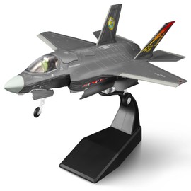 HANGOU 1/72 F-35B Lightning II (Basic Condition) Military Model Aircraft Fighter Alloy Model Aircraft Model Plane for Collecting and Displaying