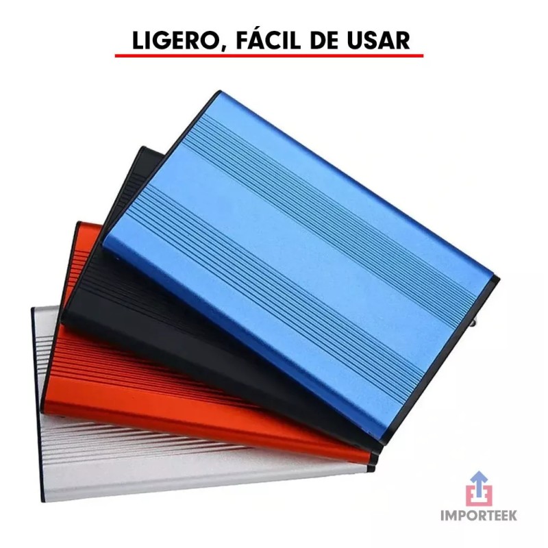 Importeek Case Gabinete Sata 2.5 Carcasa Disco Duro Pc Externo