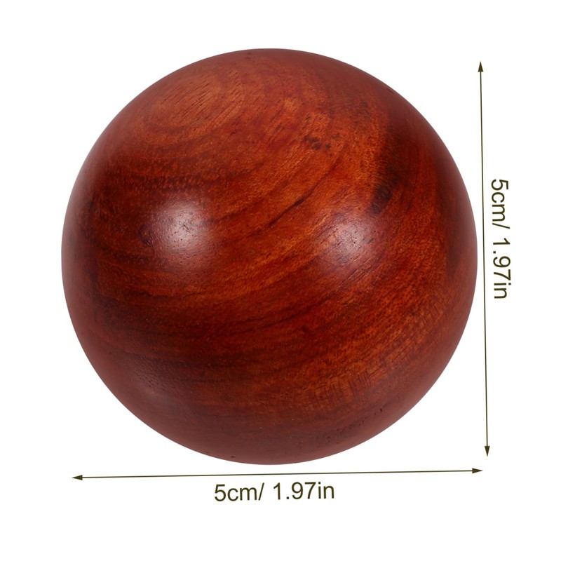 Healeved 5cm Wooden Pilates Ball Set Fitness Ball Muscle Stretching