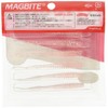 Magbit MBW08 Worm Booty Boost 3" #06 UV Clear Pink