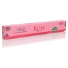 Bless-Rose-Incense-Sticks 100%-Natural-Handmade-Hand-Dipped Organic-Chemicals-Free For-Purification-Relaxation-Positivity-Yoga-Meditation The-Best-Woods-Scent (25 Sticks (40GM))