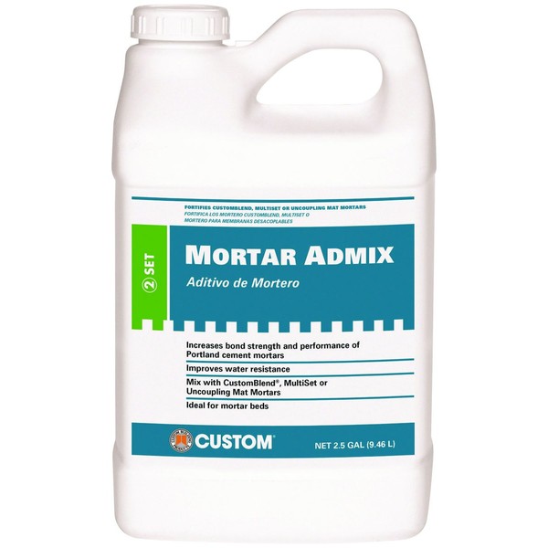 Custom Building Acrylic Mortar Admix 2-1/2 Gl