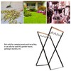 Trash Bag Holder Stand Folding Rust Resistance Plastic Recycling Bag
