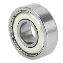 X AUTOHAUX 6000ZZ Deep Groove Ball Bearings P6 10x26x8mm Lubricated Bearings Double Metal Seal Silver Tone Scooter Skateboard Wheel