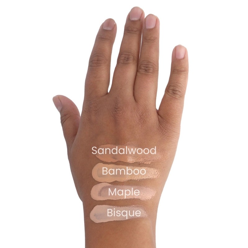 Biome Liquid Mineral Foundation 30ml, Bamboo