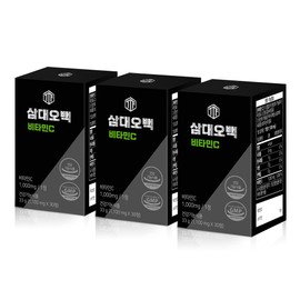three to five hundred Samdae Obaek Vitamin C 1100mgx30 tablets 3 boxes / 삼대오백 비타민C 1100mgx30정 3박스