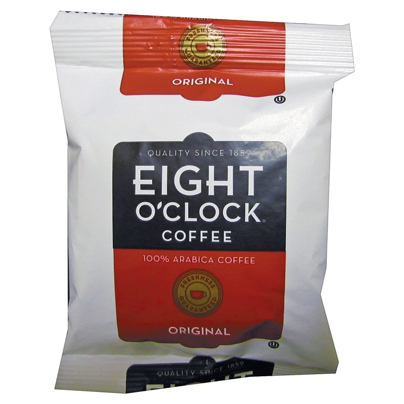 Eight O'Clock 320820 Original Ground Coffee Fraction Packs, 1.5oz, 42/Carton