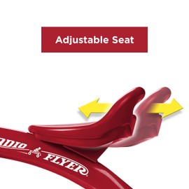 Radio Flyer Red Rider Trike, outdoor toddler tricycle, ages 2 ½ -5 ()