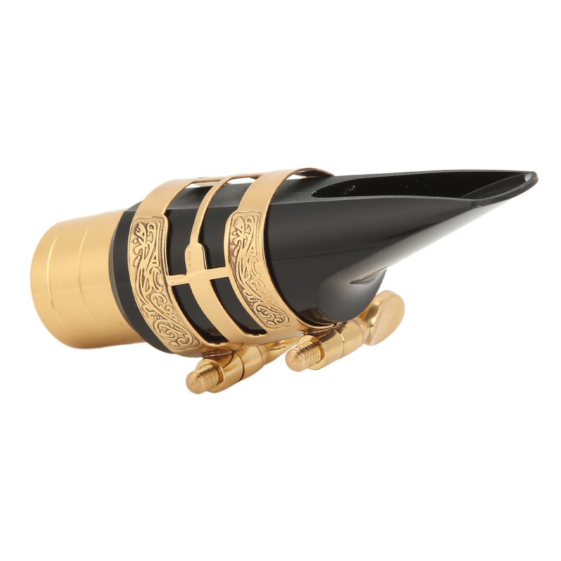 Alto Sax Mouthpiece Kit with Cap Ligature Metal Brass Saxophone