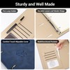Yarotm Notebook Ring Binder A4 Lined - A4 Refill Notepad