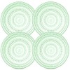 Yungala Green Small Glass Plates
