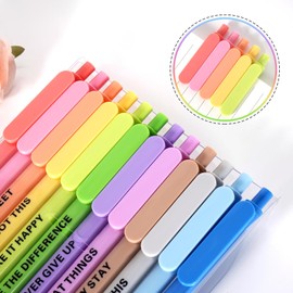 WY WENYUAN 12Pcs Funny Adult Ballpoint Pens Set, Quick-Drying Black Ink, Lightweight & Smooth Writing for Office Gifts, School, Adults (Medium/Fine Point)