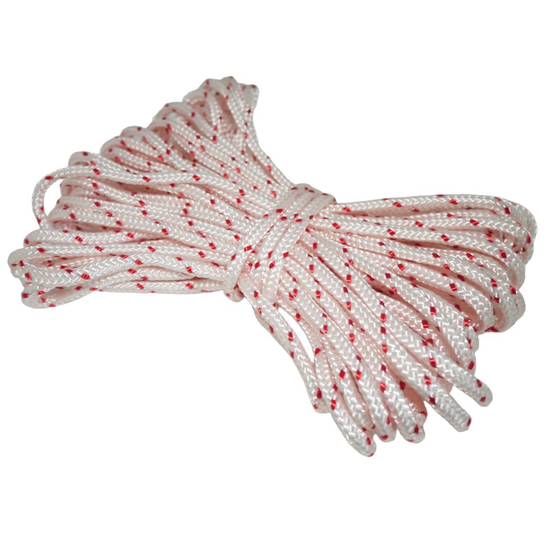 Hippotech 10-Meter/32-feet 4.5mm Diameter Recoil Starter Rope Pull Cord for