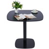 VONLUCE Modern Dining Table, 32 Inch Square Tulip Table with