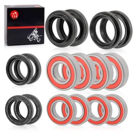 Front Rear Wheel Bearing Seals Kits 2005-2013 For Yamaha Rhino 450 660 700 YXR450 YXR660 YXR700
