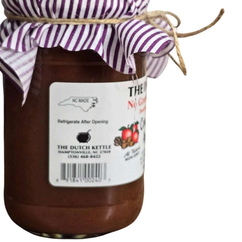 The Dutch Kettle Caramel Pecan Apple Butter 18 Oz No