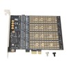 SATA NGFF to PCIe Adapter 4 Disk Position 10Gbps AHCI