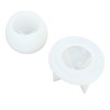Mushroom Jar Silicone Molds Easy Demoulding Flexible Reusable Container Box