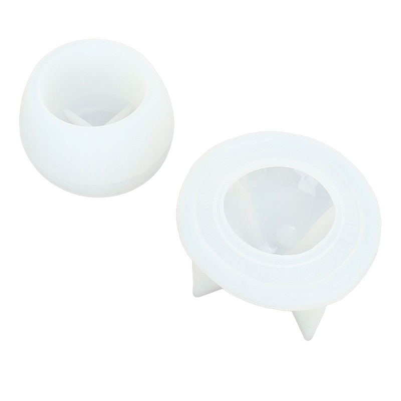 Mushroom Jar Silicone Molds Easy Demoulding Flexible Reusable Container Box