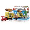 Sluban SlubanM38-B0565 Hot Dog Dining Car Building Bricks Set