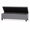 Christopher Knight Home Glouster PU Storage Ottoman, Grey