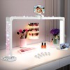 KIRKAS 34inch Large Half Moon Light for Nail Tech, 456