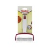 Metaltex 18 x 7 cm Lattice Cutter Pastry Roller, White