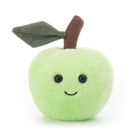 Apricot Lamb Sweet Green Apple Stuffed Animals for Kids, Soft Cute Plush Toys for Baby Girl and Boy, 5 Inches