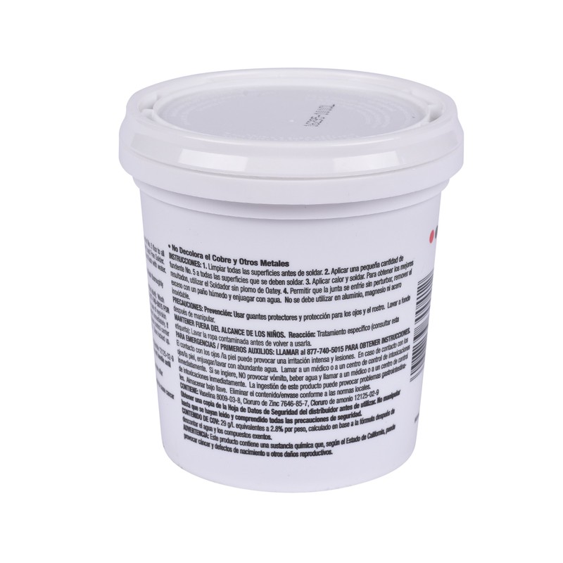 Oatey 30041 No. 5, 16oz solder flux, 16-Ounce, Amber
