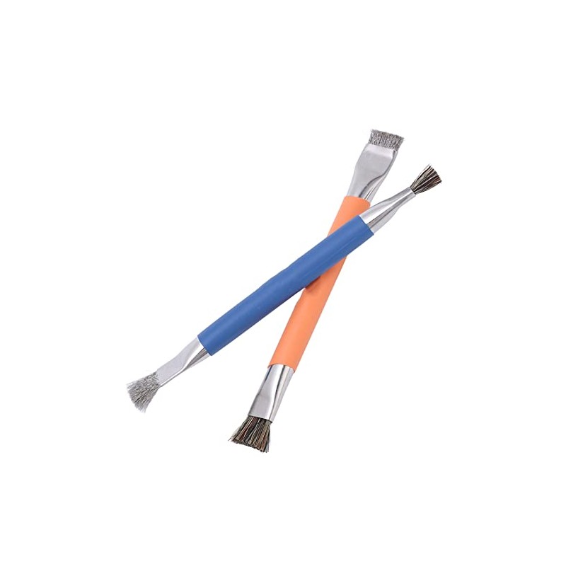 FTVOGUE 2pcs Board Brush Multi Angle Motherboard Cleaning Brush for
