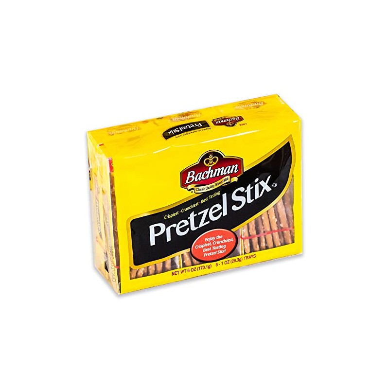 Bachman Pretzel Stix - Crispiest, Crunchiest, Best Tasting Pretzel Sticks