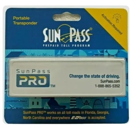 Sunpass Bluenin Sunpass Sun Pass Transponder Portable Prepaid Toll Program for Florida Only