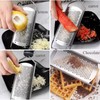 Stainless Steel Cheese Grater Lemon Peeler Vegetable Shredder Kitchen Supplies