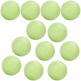 Pelotas de Luminosas, 12 Piezas Divot Home Training Luminosas Pelotas Flotantes de Nocturnas Que Brillan en la Oscuridad para Deportes Nocturnos