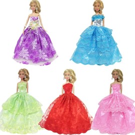 SOTOGO 56 Pieces Doll Clothes and Accessories for 11.5 Inch Girl Boy Doll Clothes Different Occasions Include 20 Sets Handmade Doll Dresses/Casual Clothes/Swimsuit/Sportswear and 18 Pairs Shoes