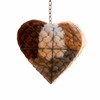 LUOBEIYAOHL Handmade Fiber Bird Nesting Heart Build Birdhouse Wool Material
