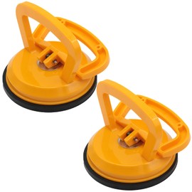 YQXIUTE Glass Suction Cups Plastic Suction Cup - Durable Plastic Suction Cups with High-Grip Natural Rubber - Engineered for Enhanced Lifting of Glass, Tiles, and Various Smooth Surfaces(2 Pack)
