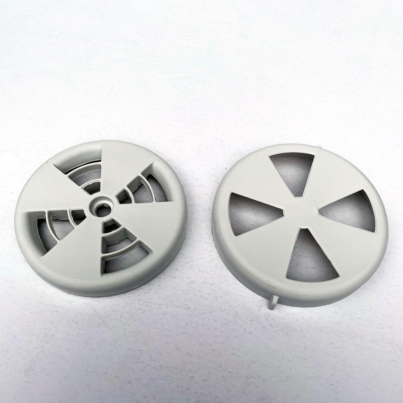 Low profile rotary vent for vans buses wind driven rotating