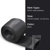 Flylin Winch Rope Protector, Universal Polyester Winch Rope Sleeve, Black,