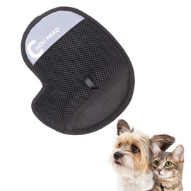 Xheanyu Pet Grooming Gloves, Double-Sided Anti-Static Dog Hair Removal Glove, Cat Massage Brush Removal Mitt On Sofas Carpet, Reusable Shedding Tool Used To Remove Floating And Dead Hair For Bathing