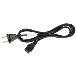 vhbw Power cable earthing contact plug compatible with Roland JX-10, JX-8P, Jupiter-6, KR-100, KR-3000, KR-33, KR-3500, JV-80 - C9 socket, 2 m