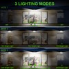 Aootek New Solar Motion Sensor Lights 120 LEDs with Lights
