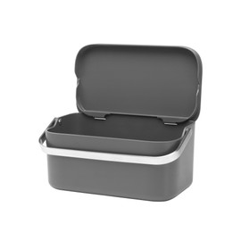 Brabantia Food Waste Caddy, zzzz-s, Dark Grey