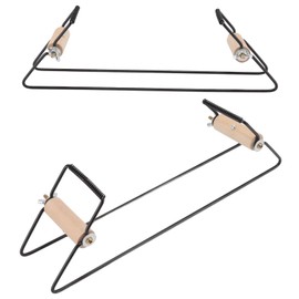 Cyrank Jewelry Making Bead Looms, Hand Knitting Beading Loom Iron Pine Metal Bead Loom for Bracelets Necklaces Belts