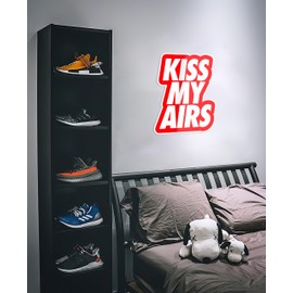 Sneaker Poster Hypebeast Room Decor 13" x 17" - Sneakerheads Kiss My Air Dorm Decor, Cool Room Decor Aesthetic for Teen Boys