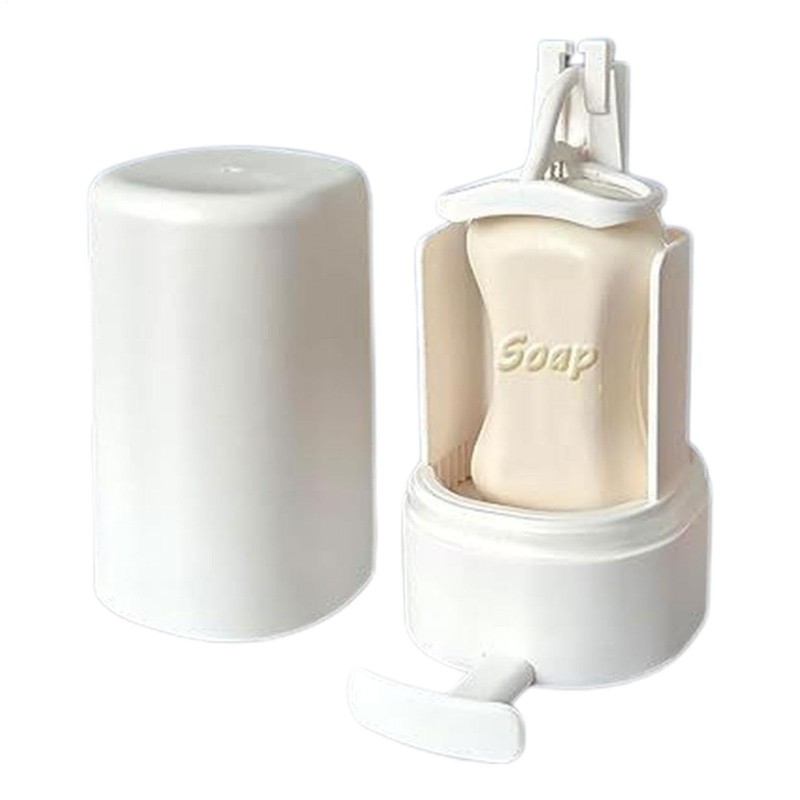 Bar Soap Grinder Dispenser - Adjustable Compact Bar Soap Container