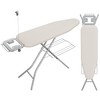 Yaheetech Ironing Board, Compact Iron Board with Cord Holder, Steam
