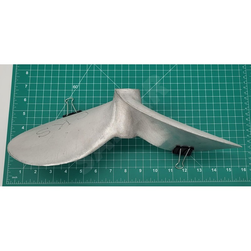 SANAR Aluminum Propeller for Longtail Mud Motor Long Tail Boat